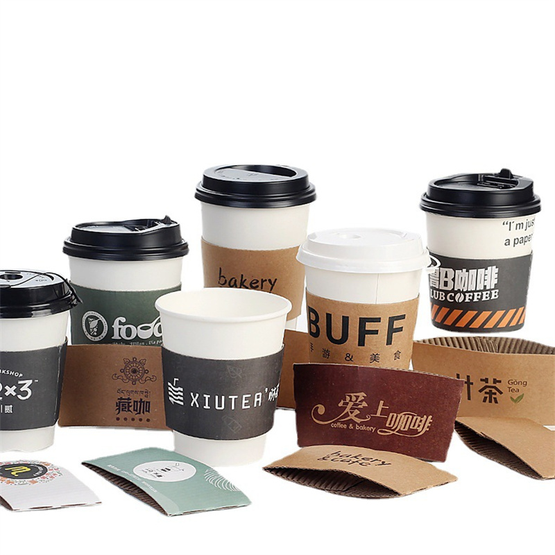 Coffee Cup Sleeve, custom koozie with logo imprint 2
