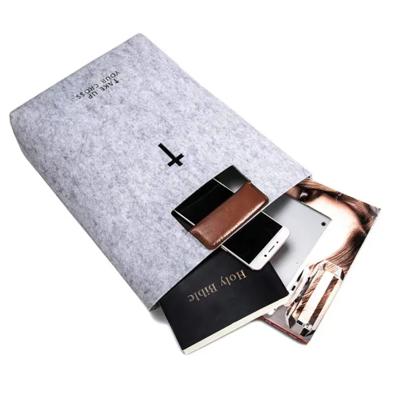 Felt Bible Cover Christian Church Handbags 10