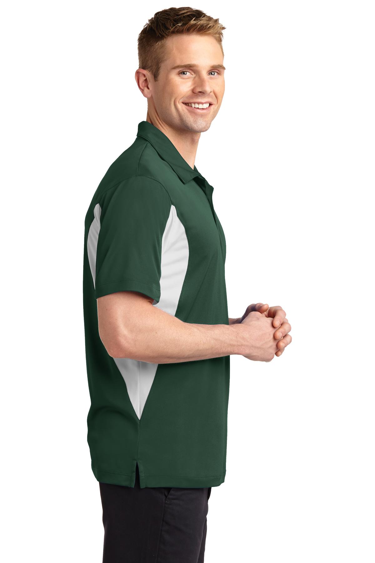 Sport-Tek® Tall Side Blocked Micropique Sport-Wick Polo 24