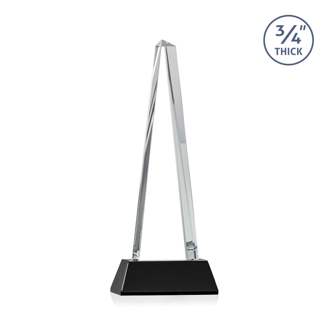 Majestic Tower Award on Newhaven Base - Black 9