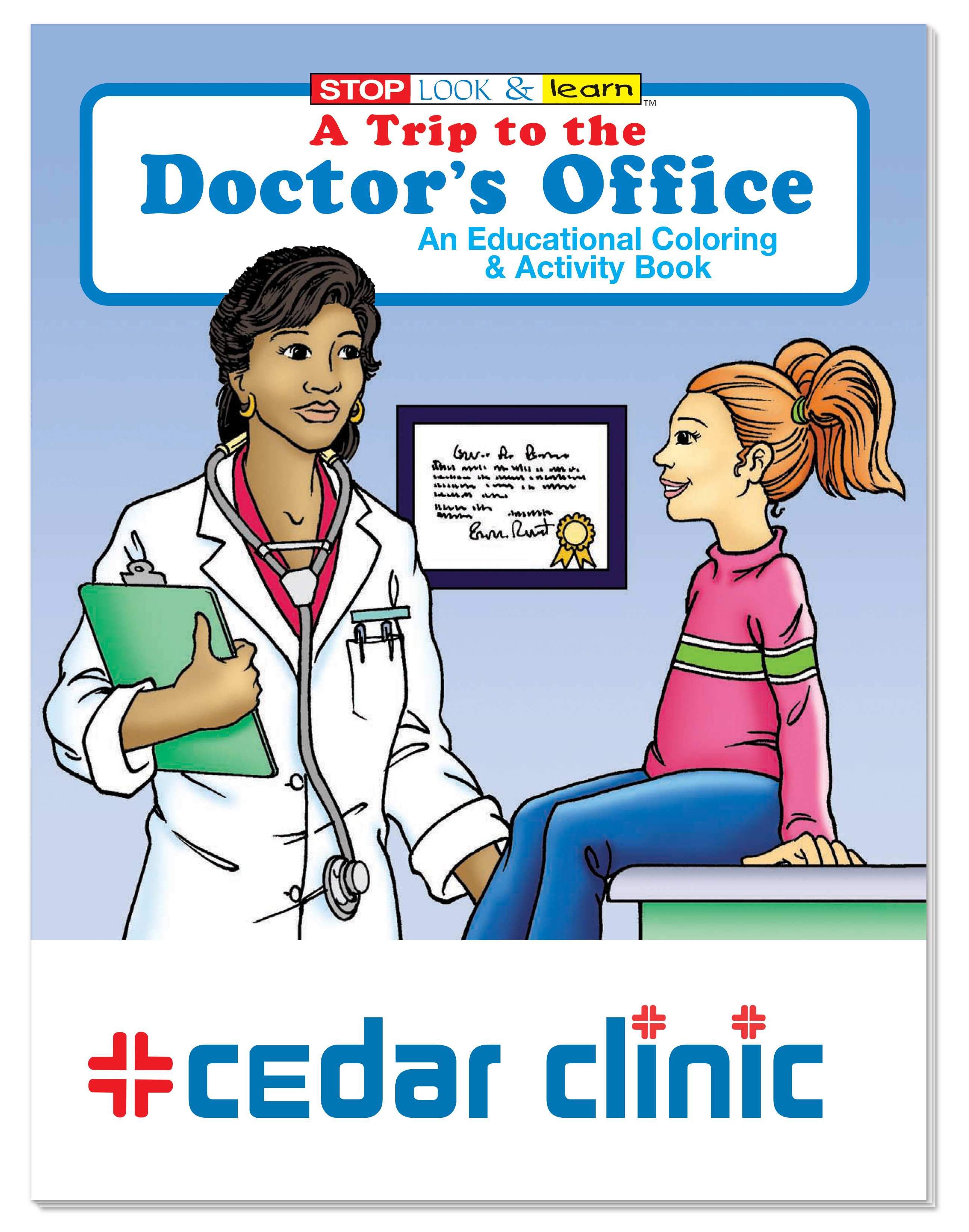 Coloring Book: A Trip to the Doctor's Office 1
