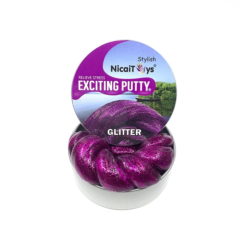 UL List Stress Relief Putty Toy with Tin- Large 8