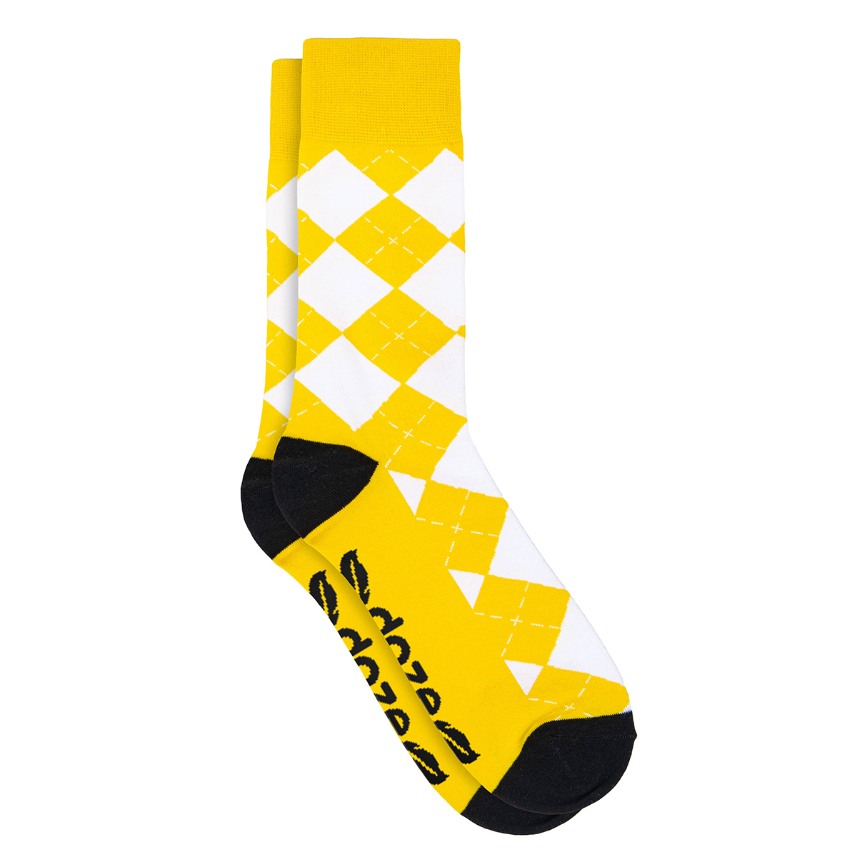 Logo Argyle Simpler Socks