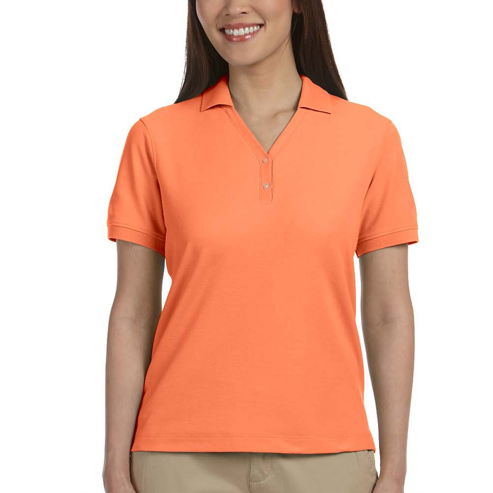 Devon & Jones® Ladies' Y-Collar Golf Polos 19