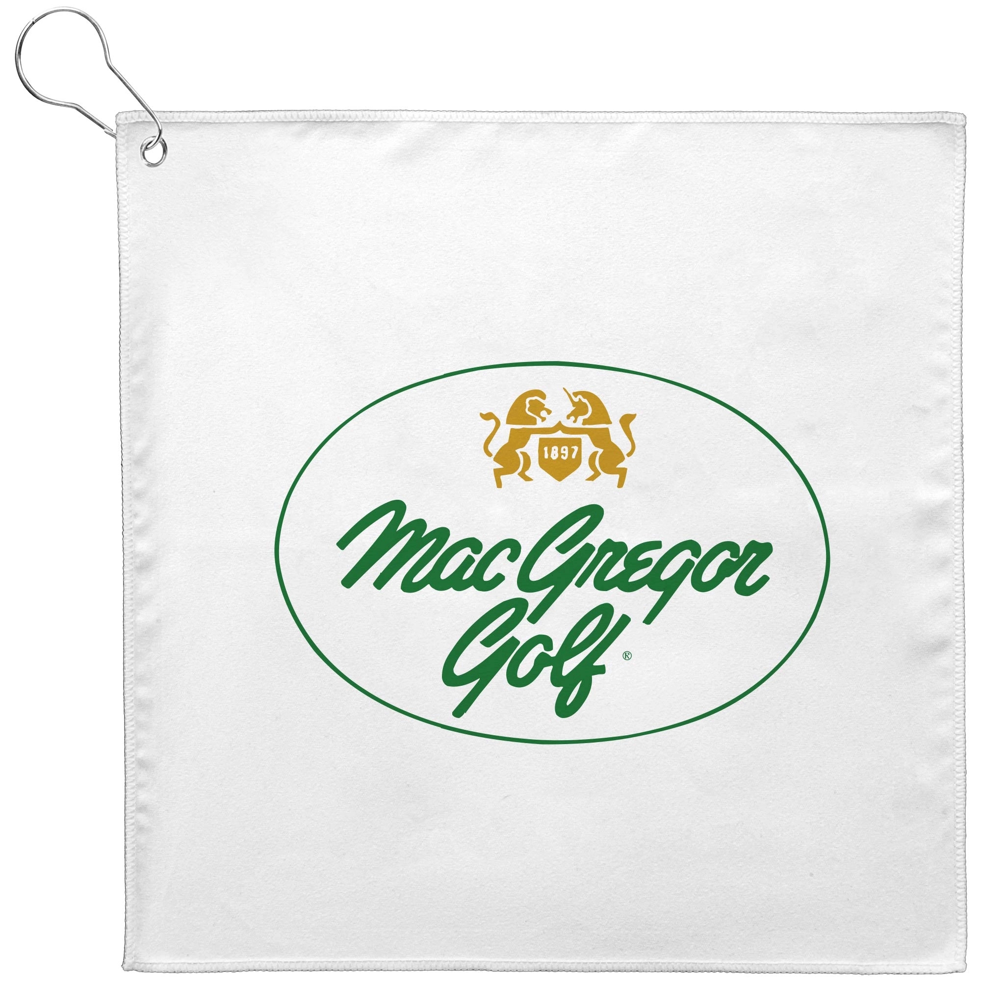 12x12 Golf Towel With Grommet - 200GSM 2
