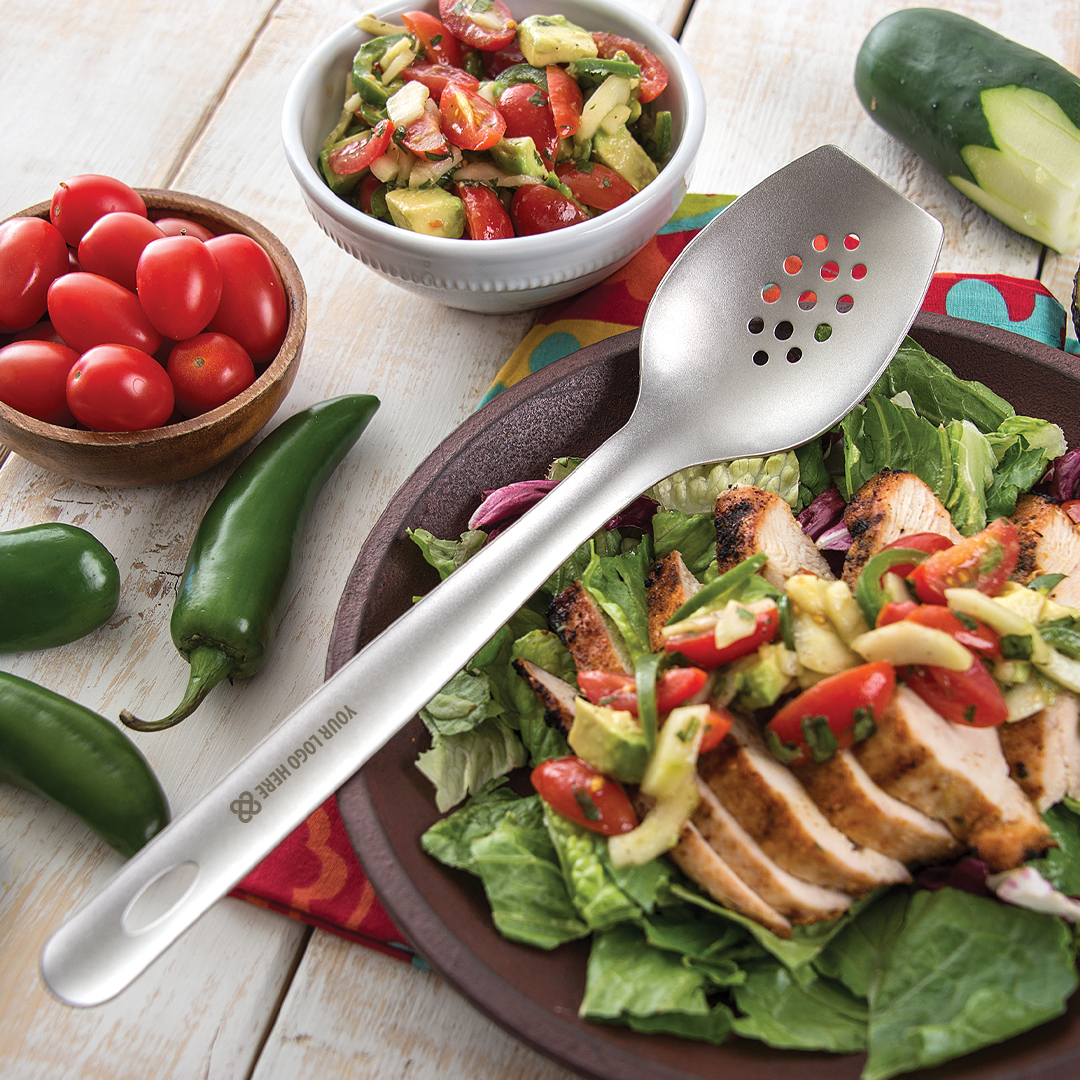 Cook's Spoon w/Holes 4