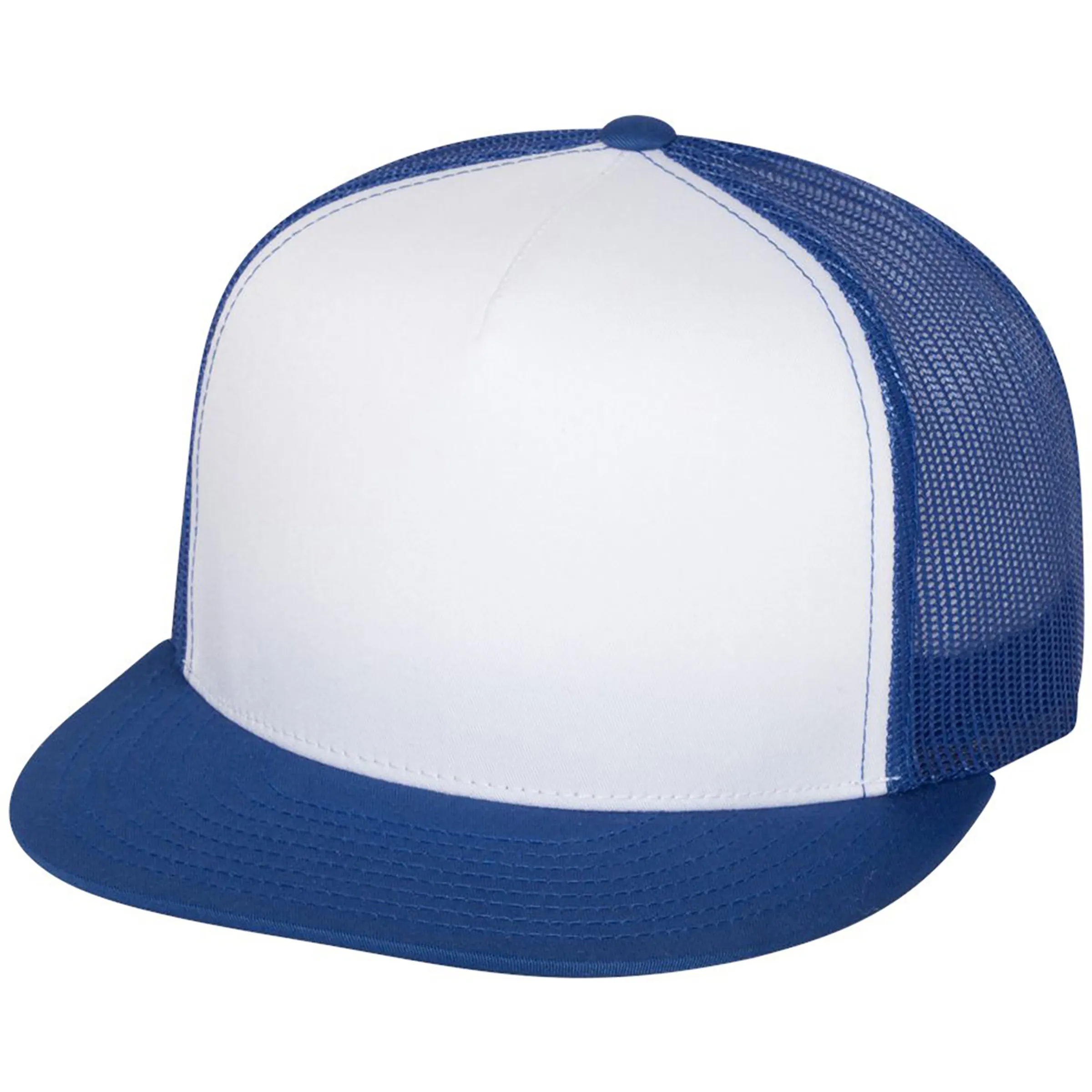 YUPOONG-CLASSIC FLAT BILL TRUCKER CAP 42