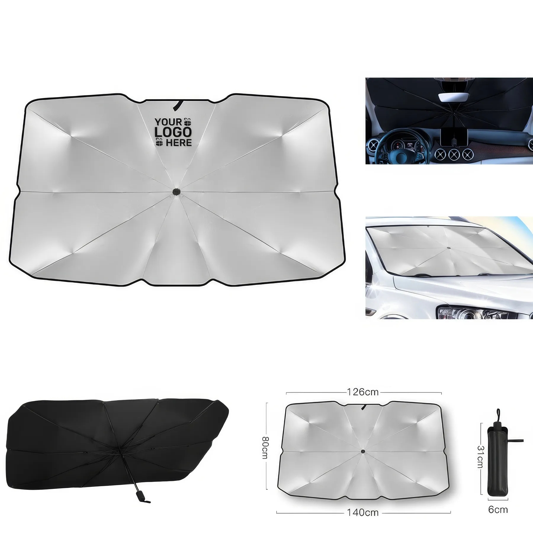 Outdoor Car Folding Parasol 3