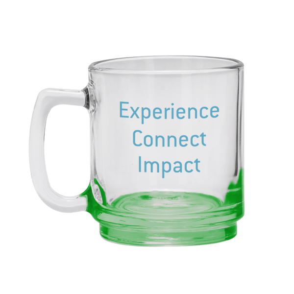 Java 9 oz. Glass Coffee Mug 18