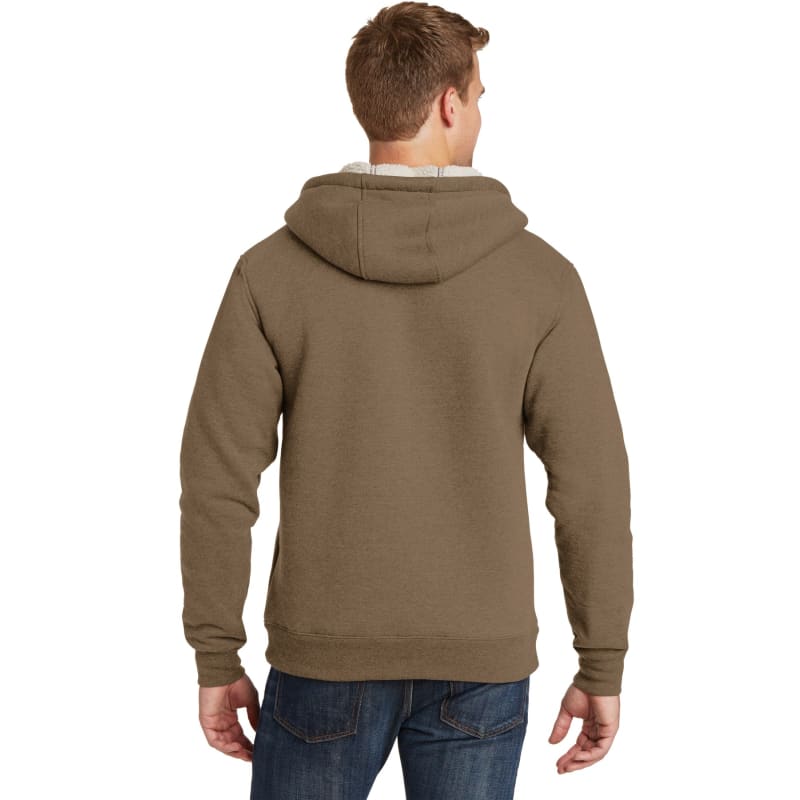 CornerStone Heavyweight Sherpa-Lined Hooded Fleece Jacket. 16