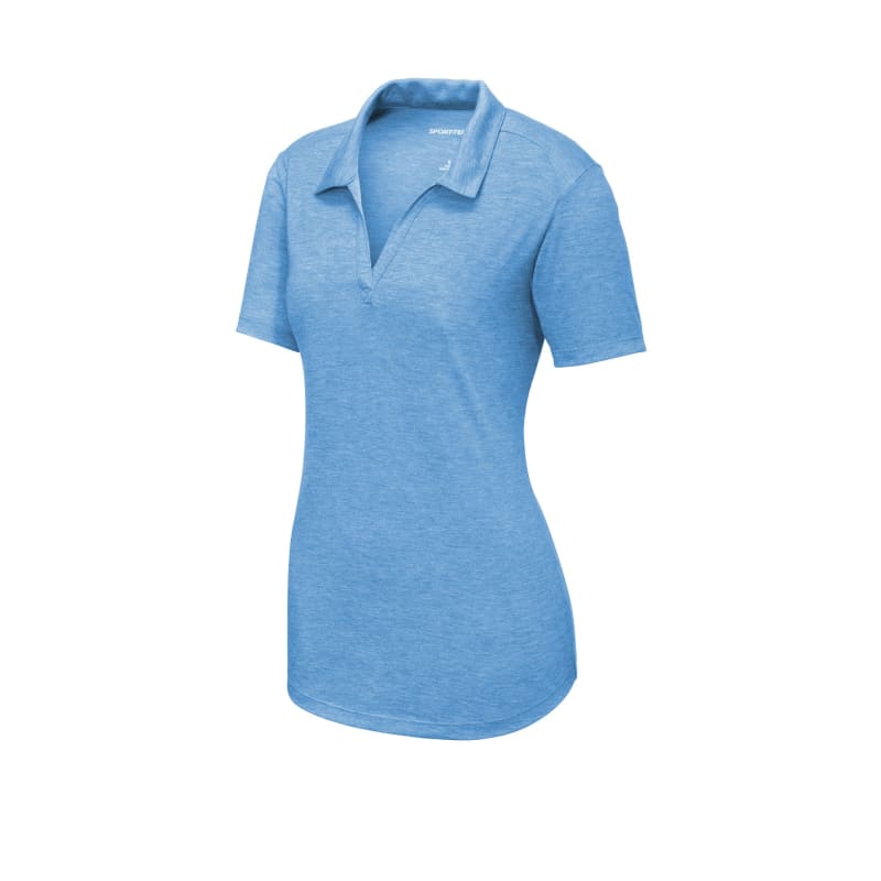 Sport-Tek Women's PosiCharge Tri-Blend Wicking Polo. 23