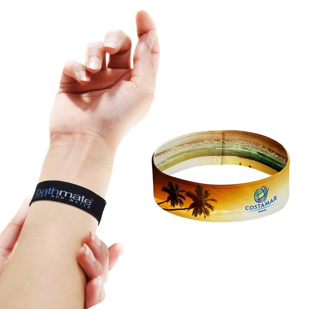 3/4" Wide Elastic Wrist Band 2