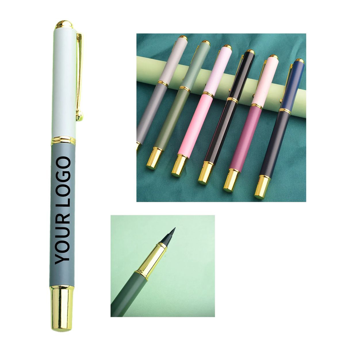 Metal Fountain Pen with Balanced Weight for Writing 1