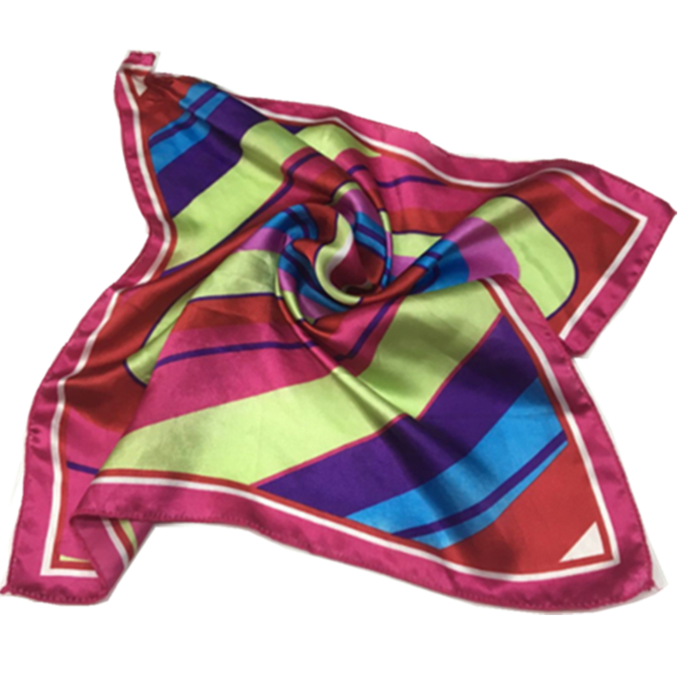 Premium Satin Silk Small Square Scarf 3