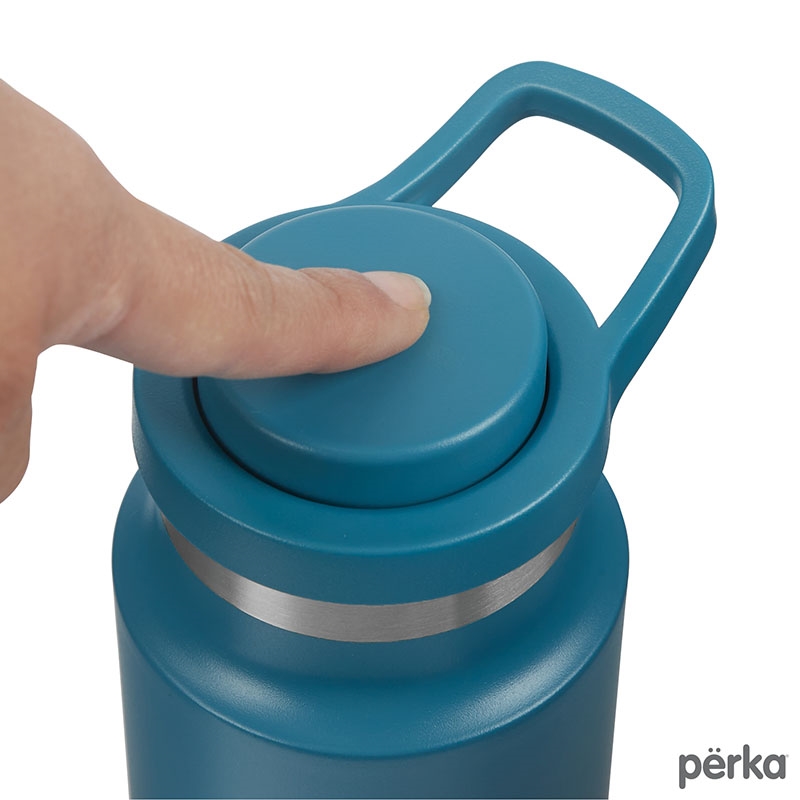 Perka® Monroe 24 oz. Double Wall Recycled Stainless Steel Water Bottle 27