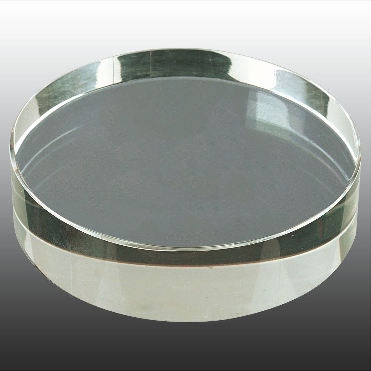 Round Crystal Paperweight 3