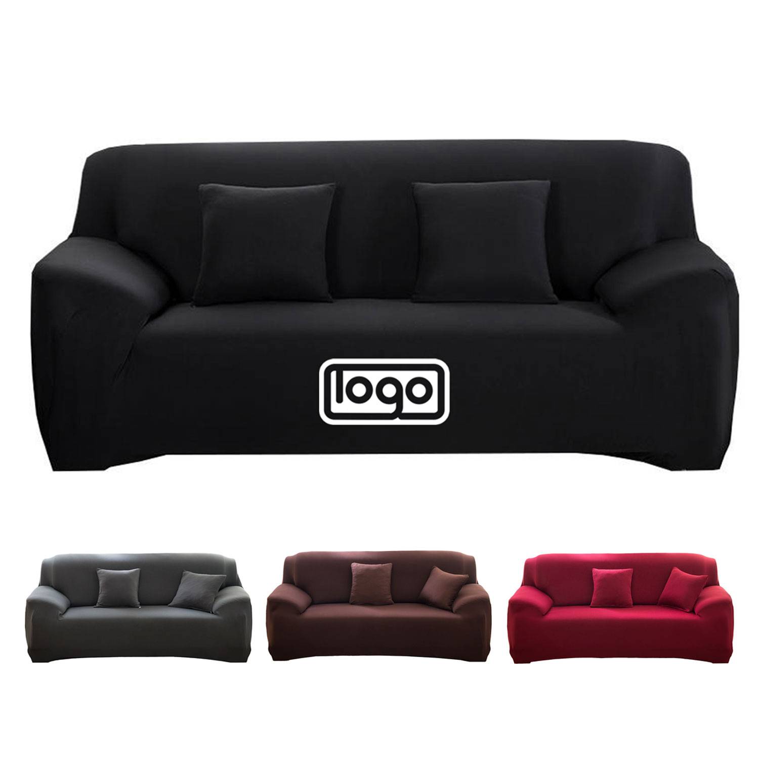 Polyester Stretch Sofa Cover 11