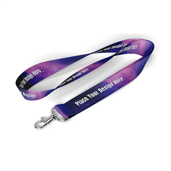 3/4" Full Color Dye Sublimation Lanyards 5