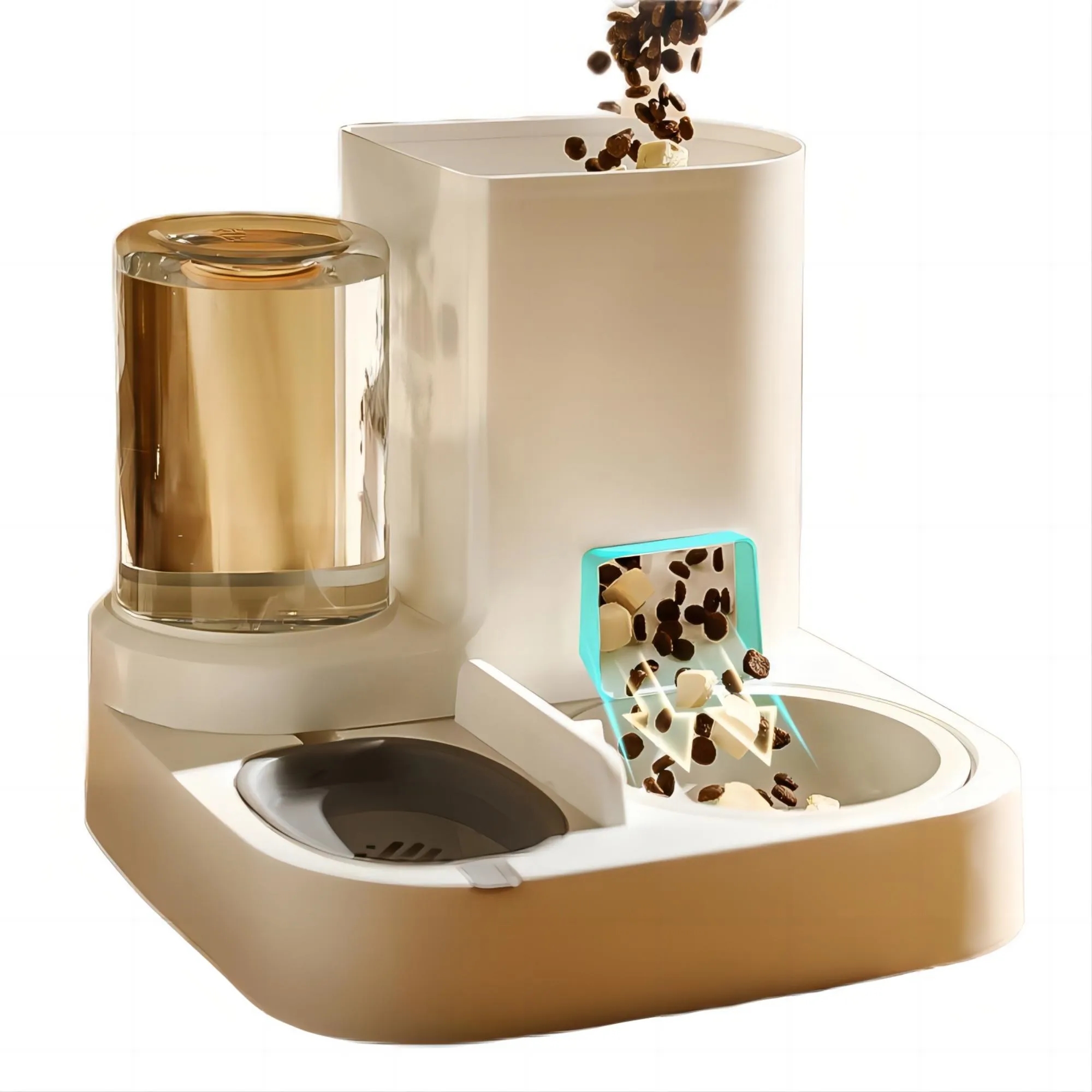Automatic Cat Feeding And Water Feeder 3