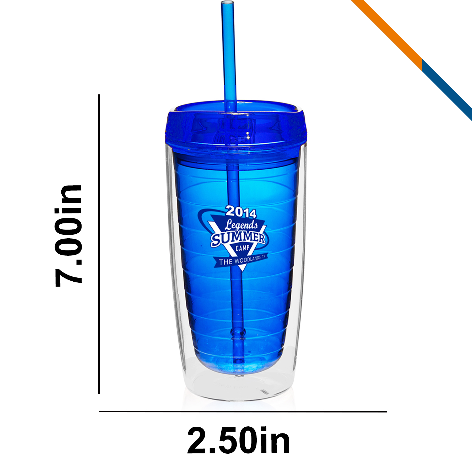 Neccio Acrylic Tumbler - 16 OZ. 4