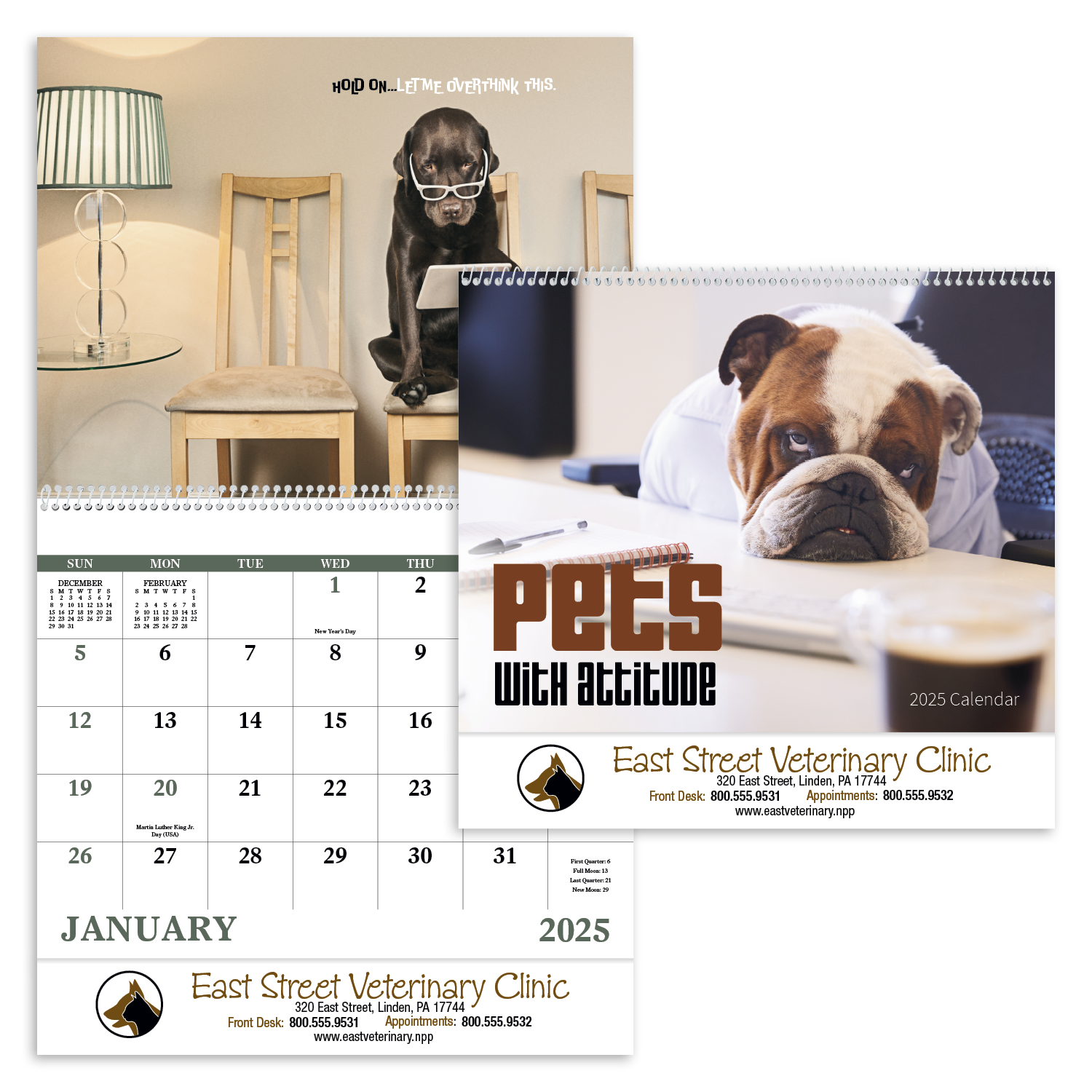Good Value™ Pets with Attitude - Spiral Calendar 39