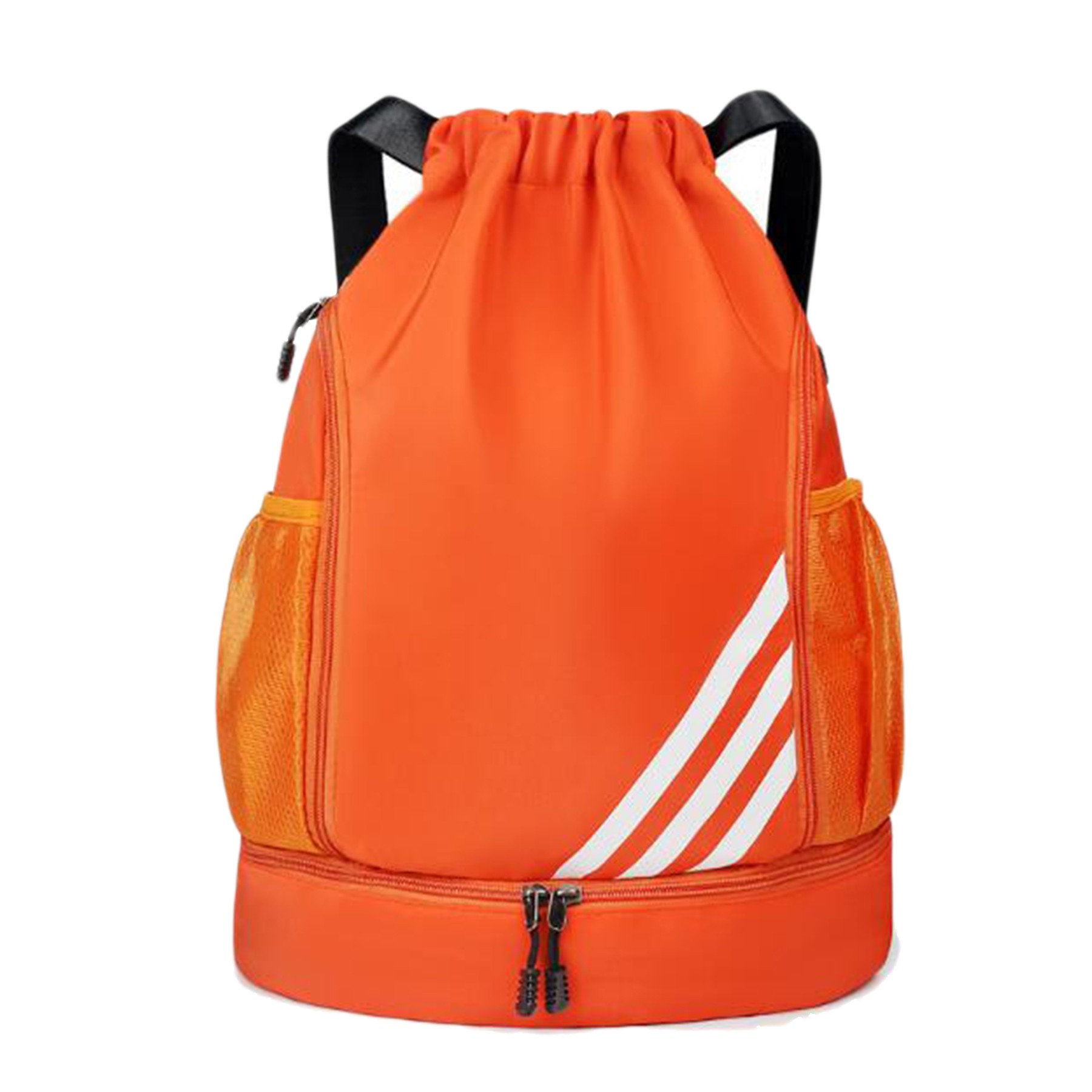 10.63X1.97X6.5 Inch Oxford Fabric Drawstring Backpack 4