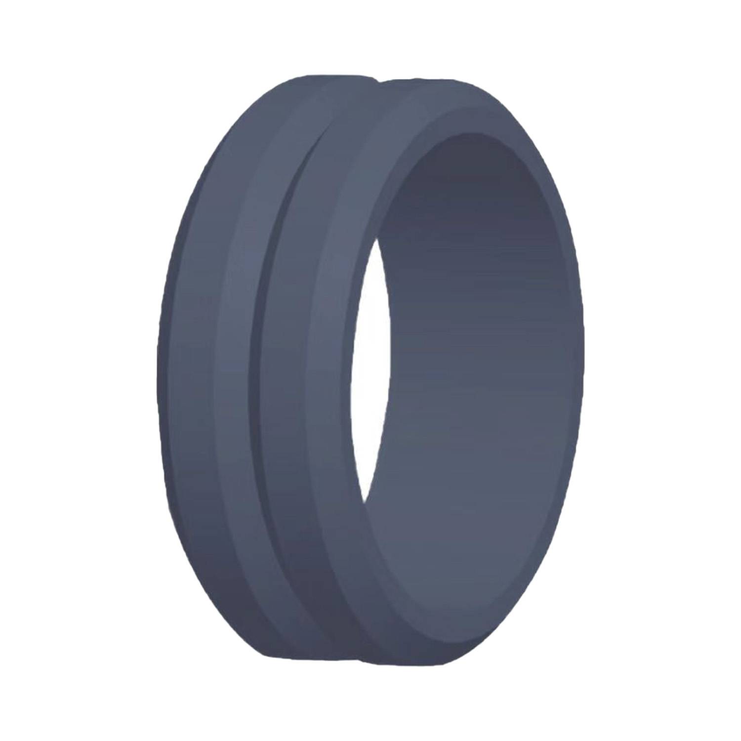 V-Groove Silicone Ring for Men – Flexible & Durable 6
