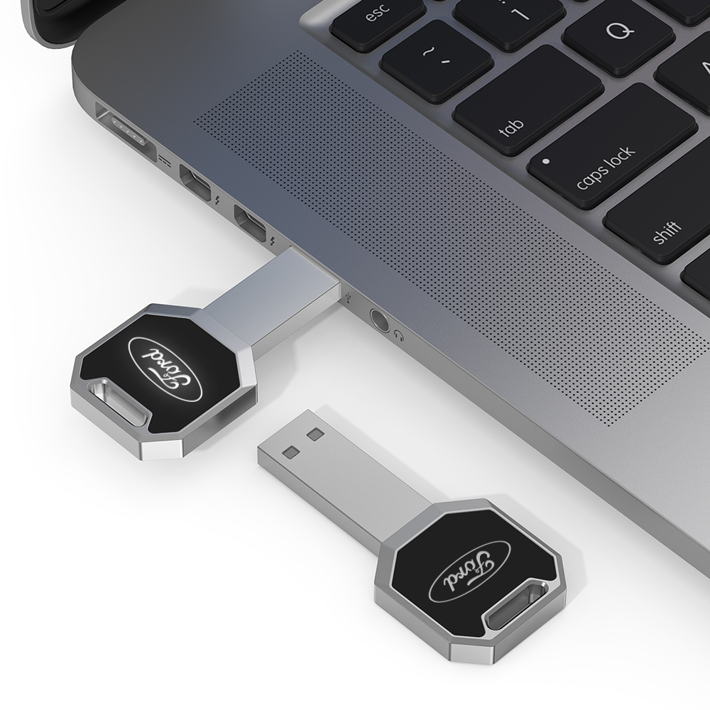 Edison Park Light-Up KEY USB Flash Drive 4