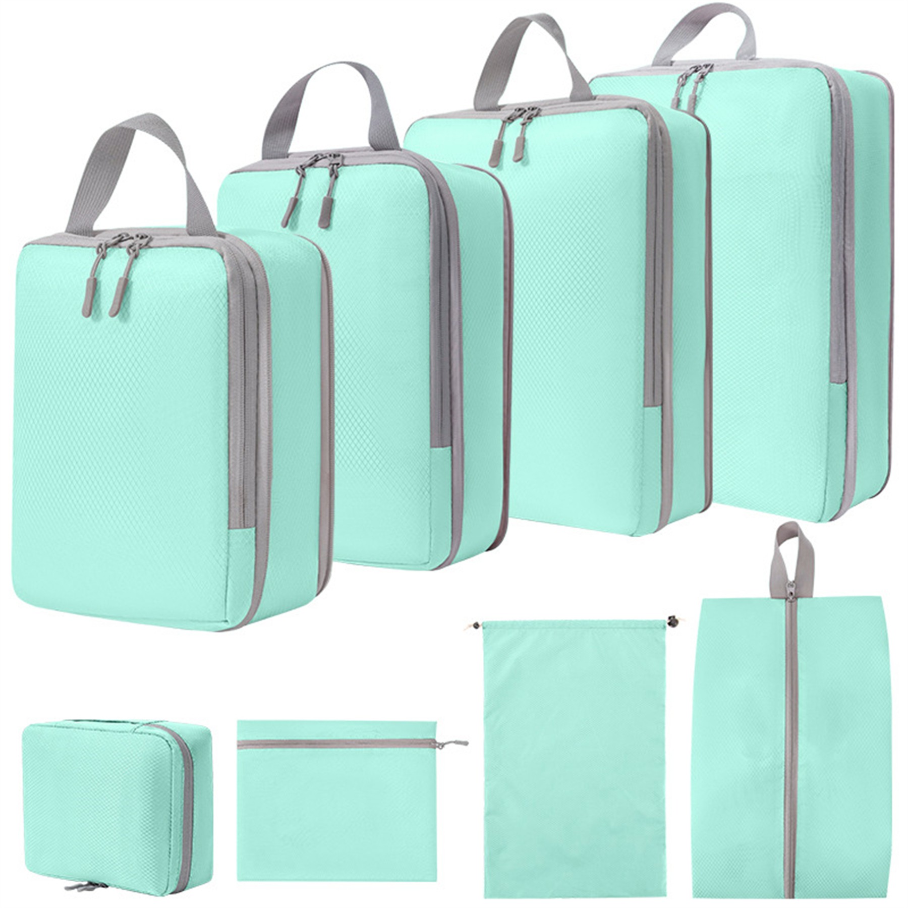 9 Set Compression Packing Cubes for Travel 3