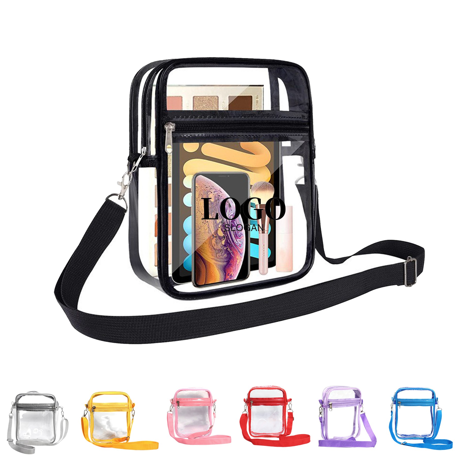 Clear Crossbody Purse Bag