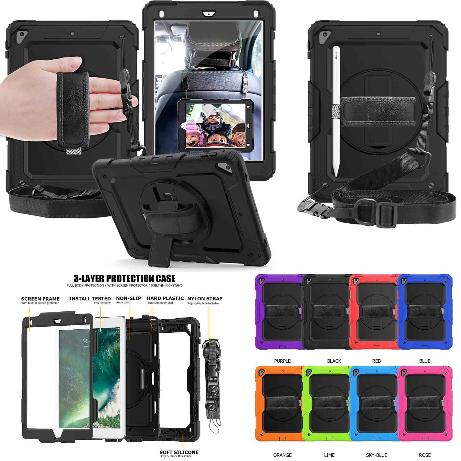 iBank ® Shockproof Case for iPad 11" (A16) 11th/10th 10.9" (2025/2022) 1