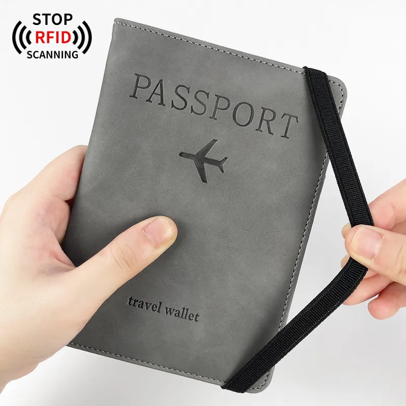 PU Leather Passport Protective Cover 7