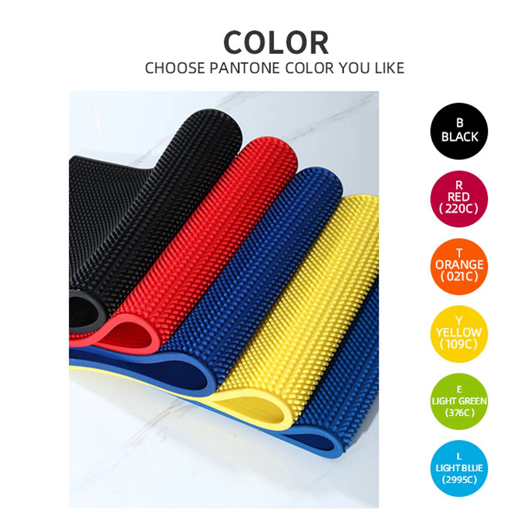 Eco-Friendly 3D Heavy-Duty Rubber Bar Mat with Custom Logo 4