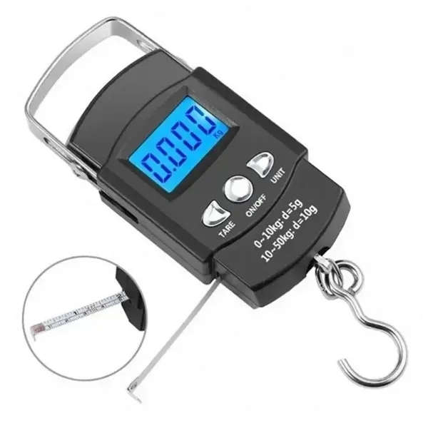 Hanging Scale 110lb with Measuring Tape 3