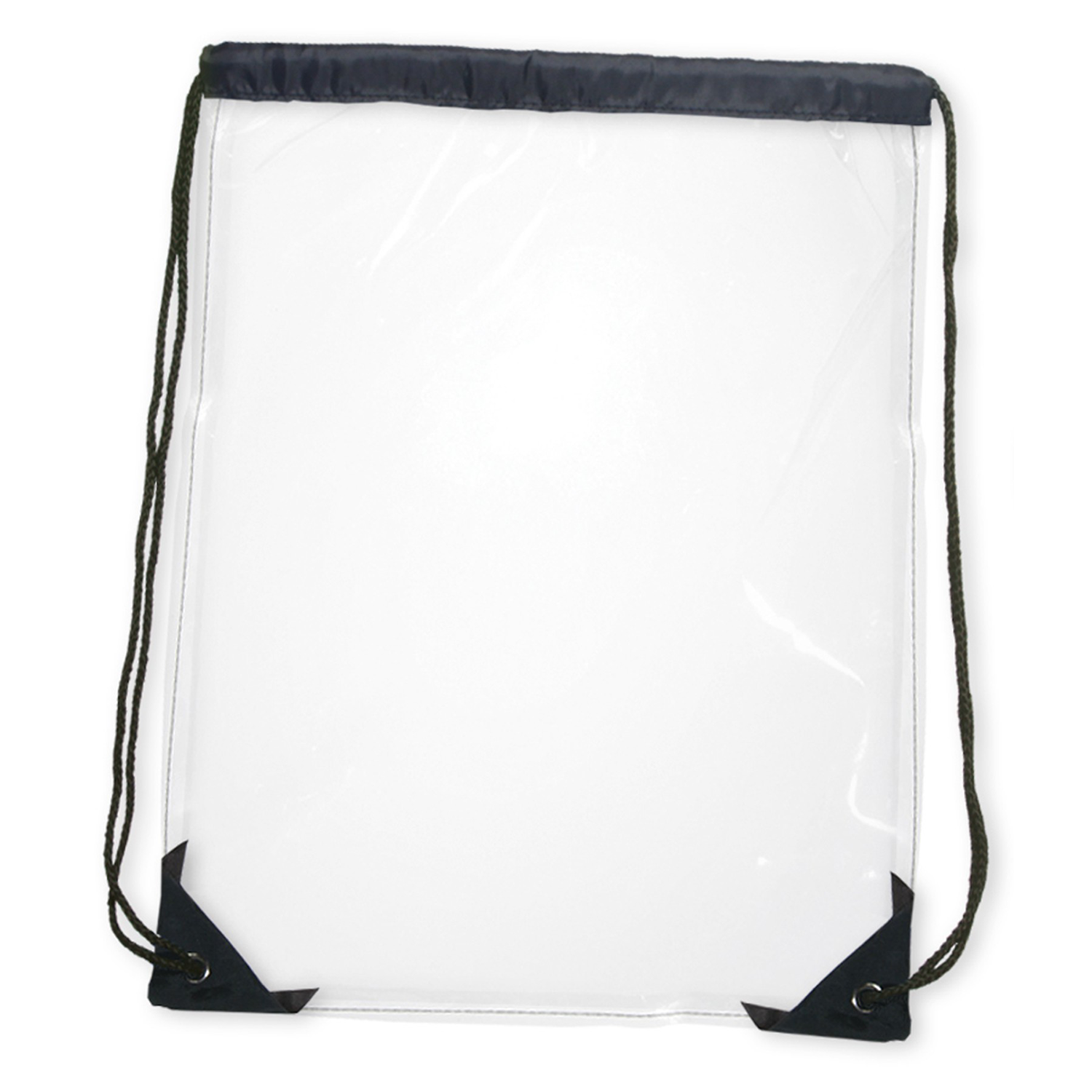 PVC Waterproof Clear Drawstring Bag 2