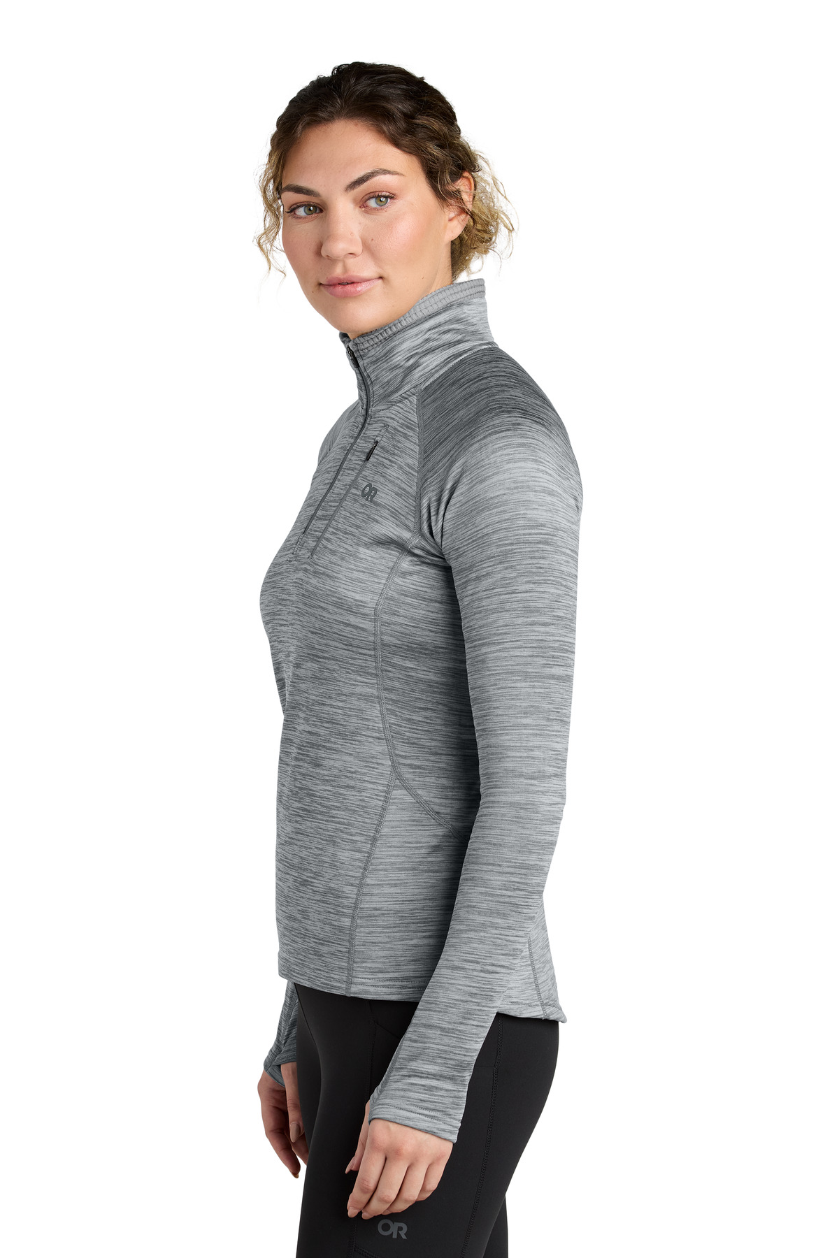LIMITED EDITION Outdoor Research Women's Tech Grid 1/4-Zip Fleece OR322263 2