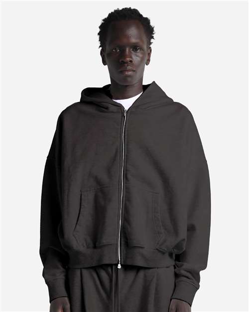 Unisex Garment-Dyed Cropped Full-Zip Hoodie Sweatshirt - SHGCZ, custom hoodie or sweatshirt with logo imprint 23