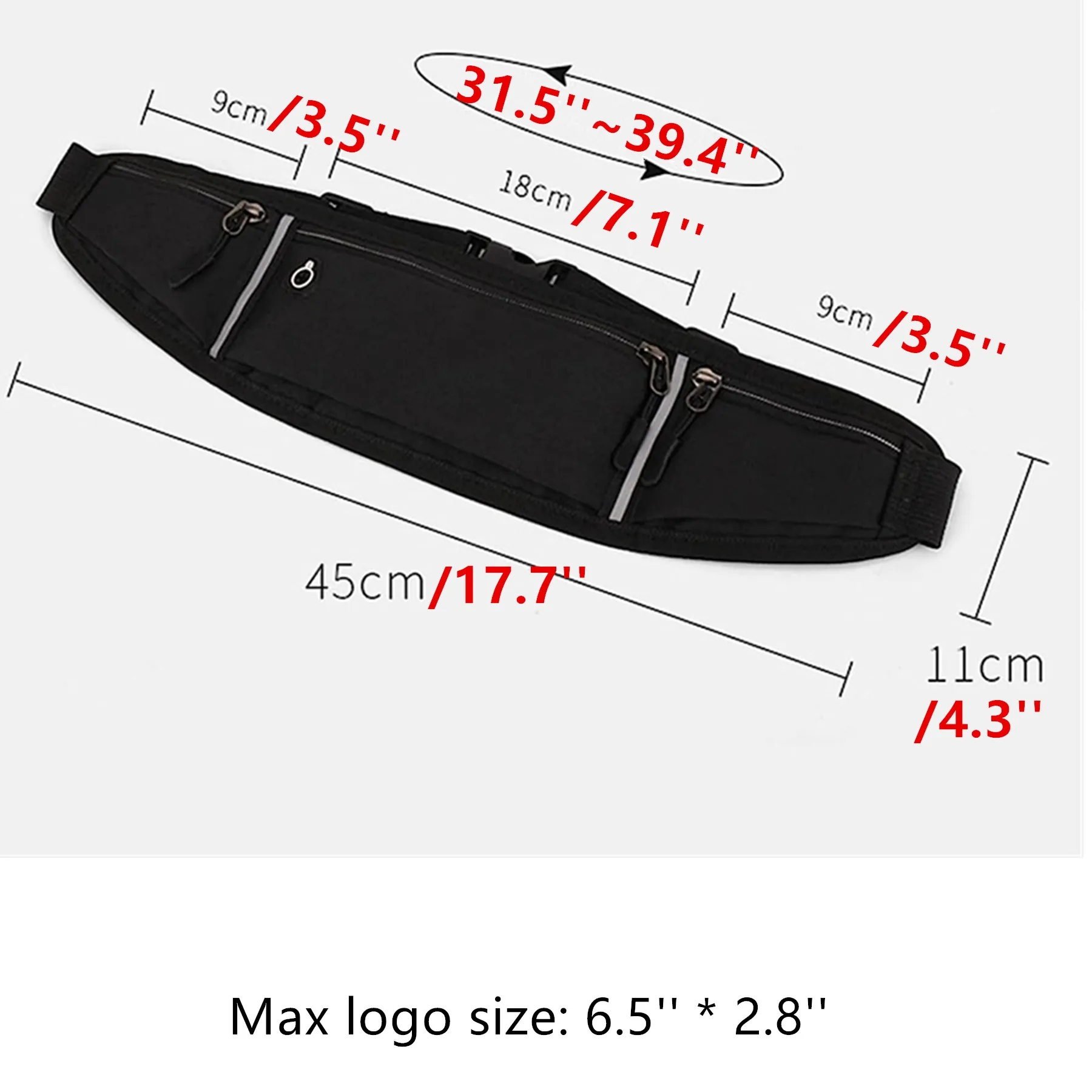 Running Belt Waist Bag 3