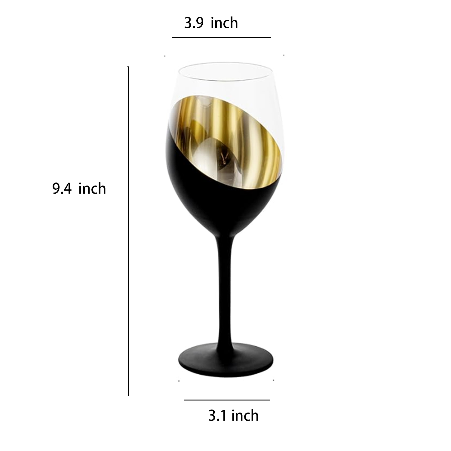14 Oz Electroplated Champagne Glass 5
