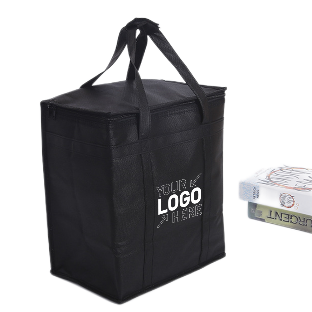 Cooler Bag - Polyester Insulated Lunch Bag with Handle & Pocket 3