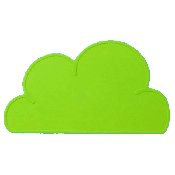 Custom Silicone Baby Food Placemat & Kids Cloud Table Mat 5