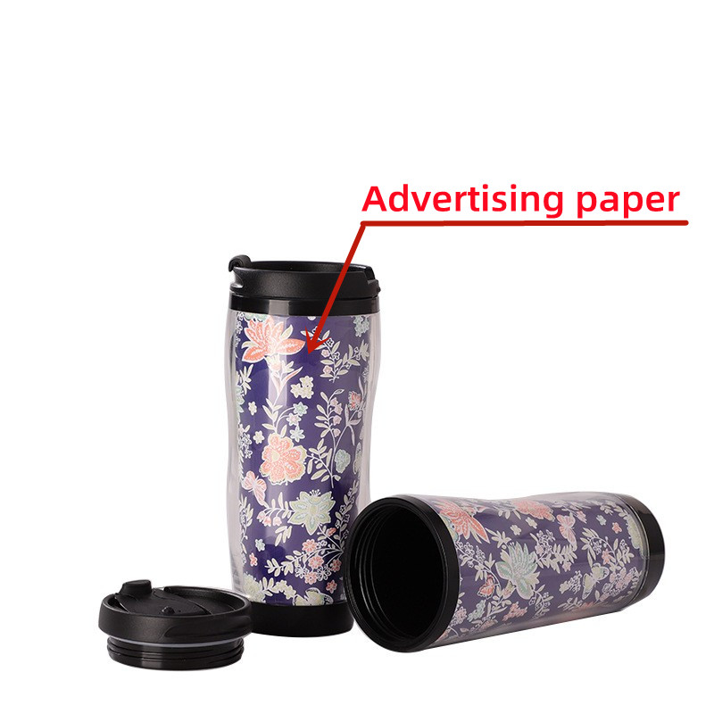 Double Wall Plastic Travel Mug 1