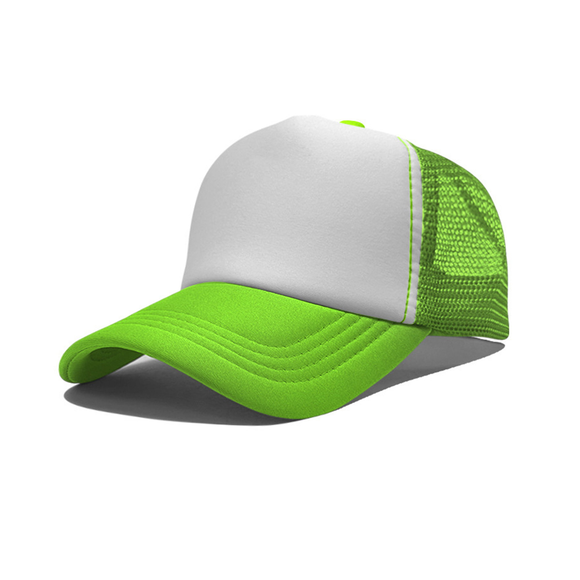 Adjustable Mesh Trucker Hat With Soft Foam Front 12