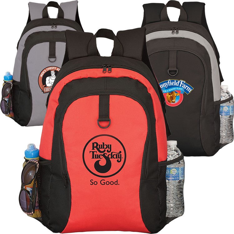 Brogue Backpack, custom backpack with logo imprint 2