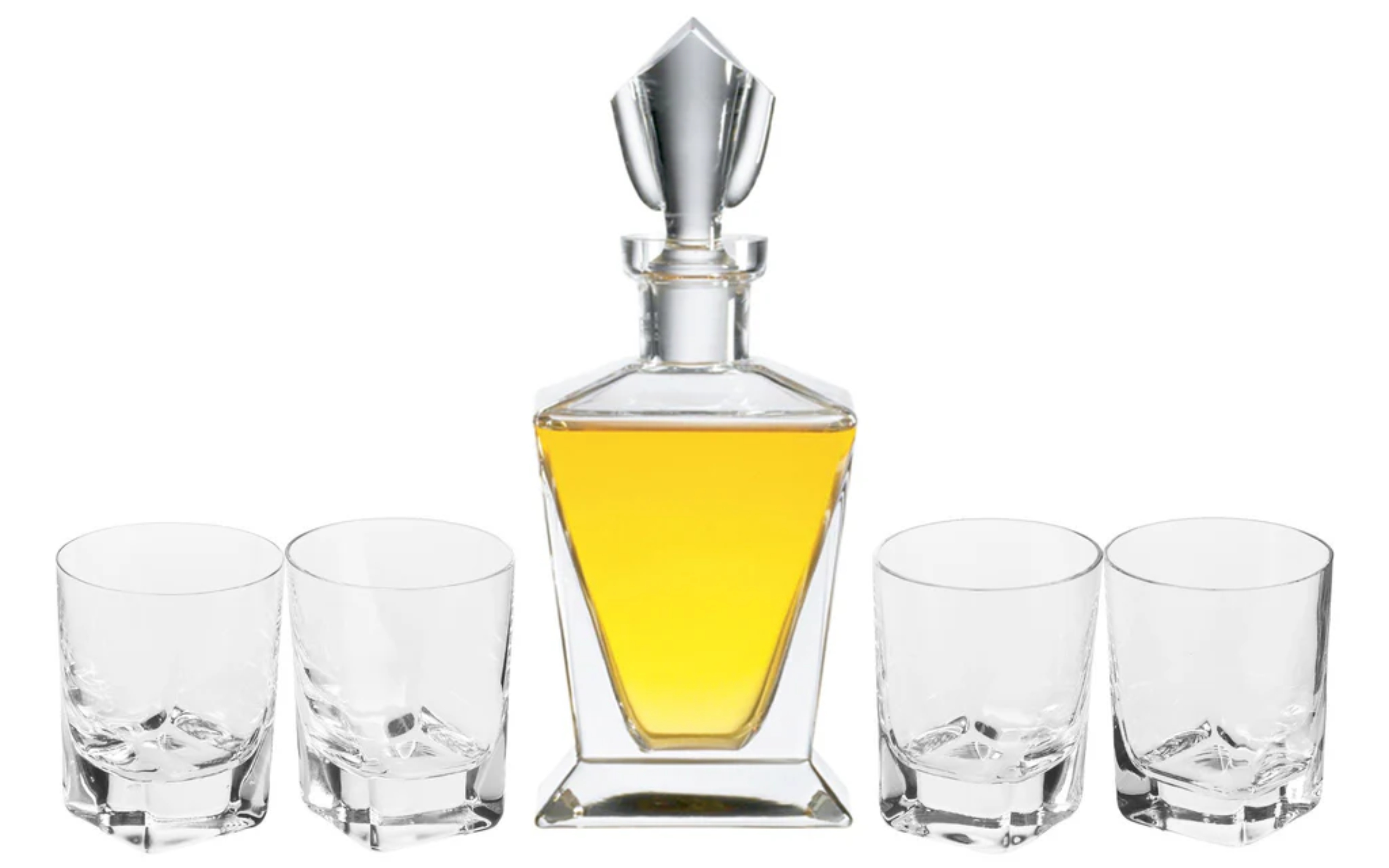 Limited Edition Bishop Decanter Gift Set Lead-Free Crystal 2