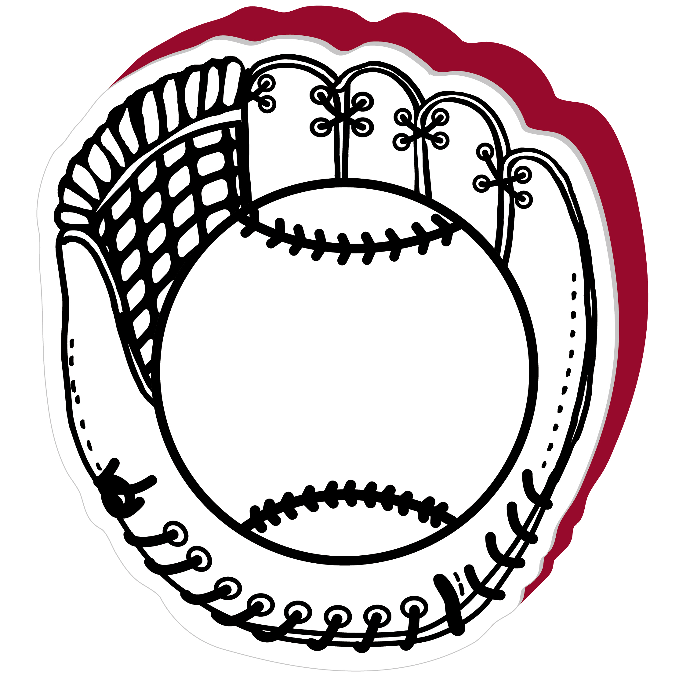 Baseball Glove Signature Mitt 8