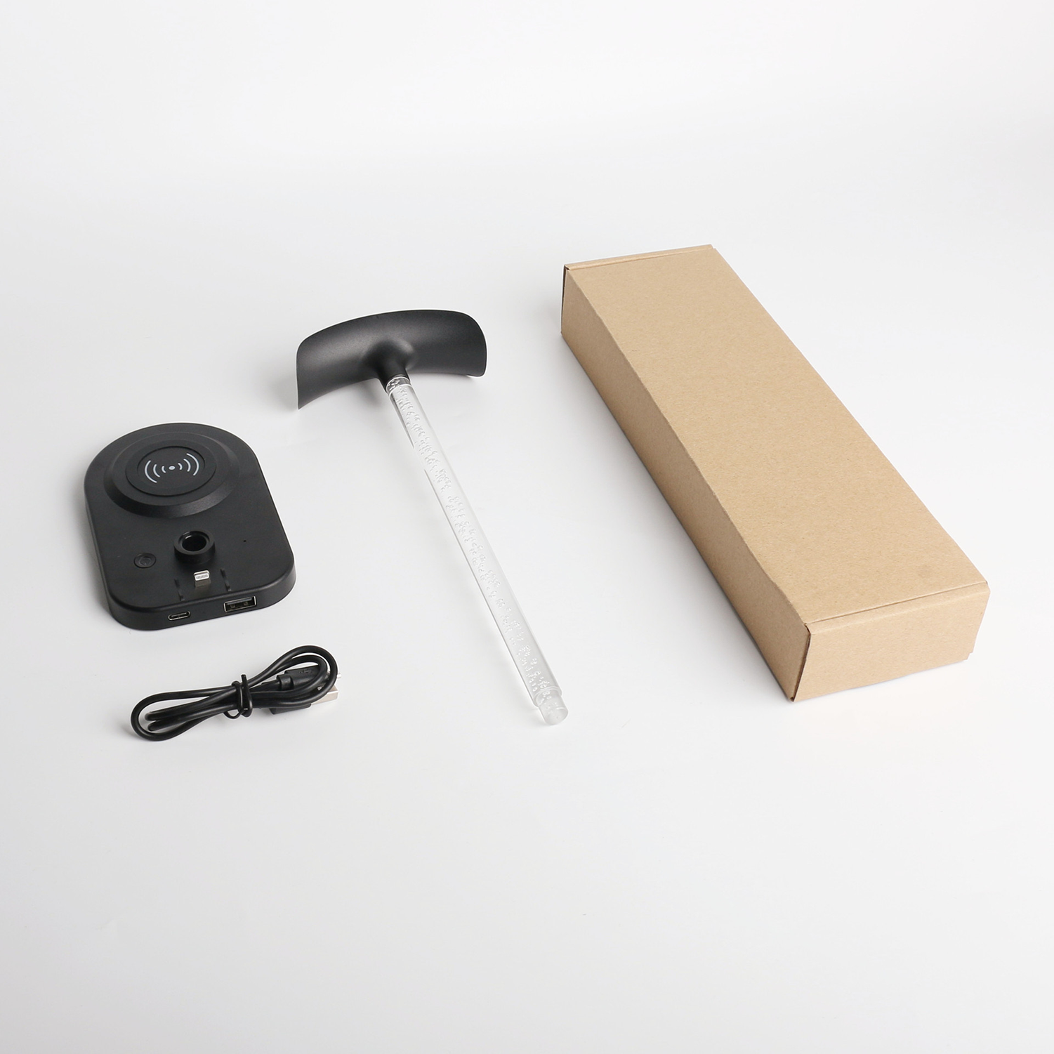 RGB 15W Fast Wireless Charging Headphone Stand 2