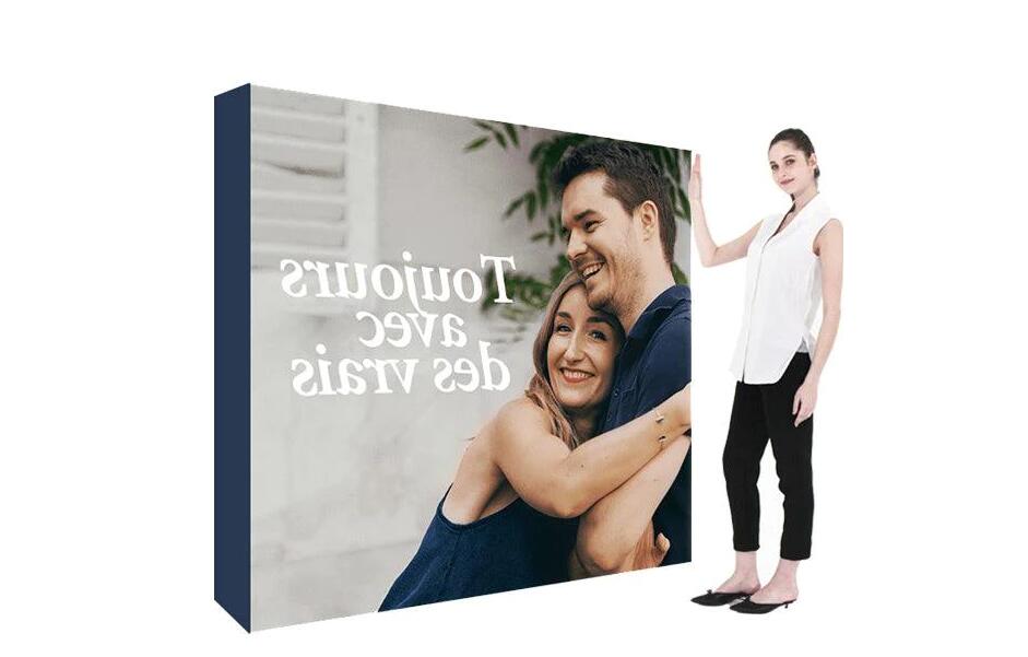 10' Fabric Pop Up Display Graphic Only (Straight)