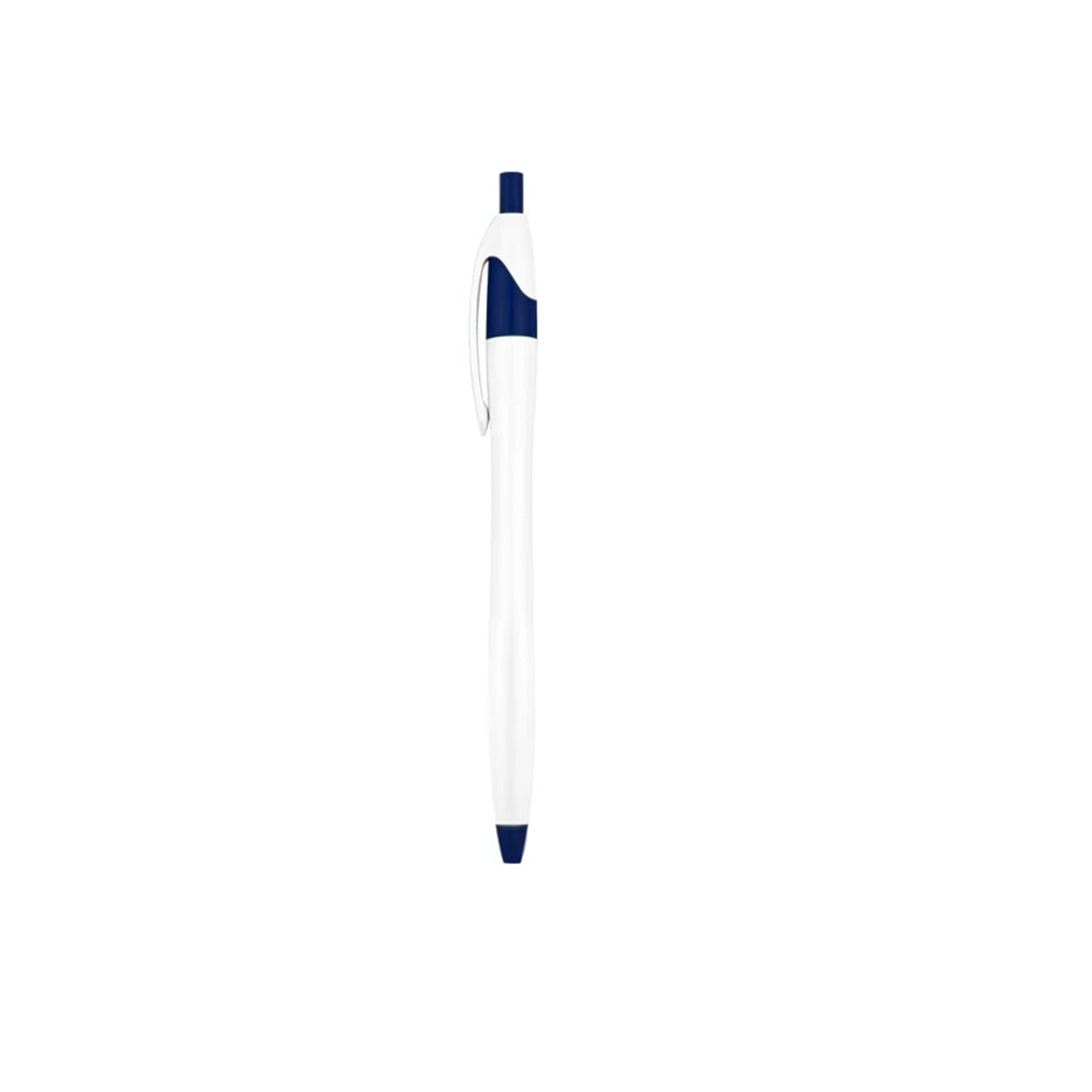 Push Action Plastic Ballpoint Pen 3