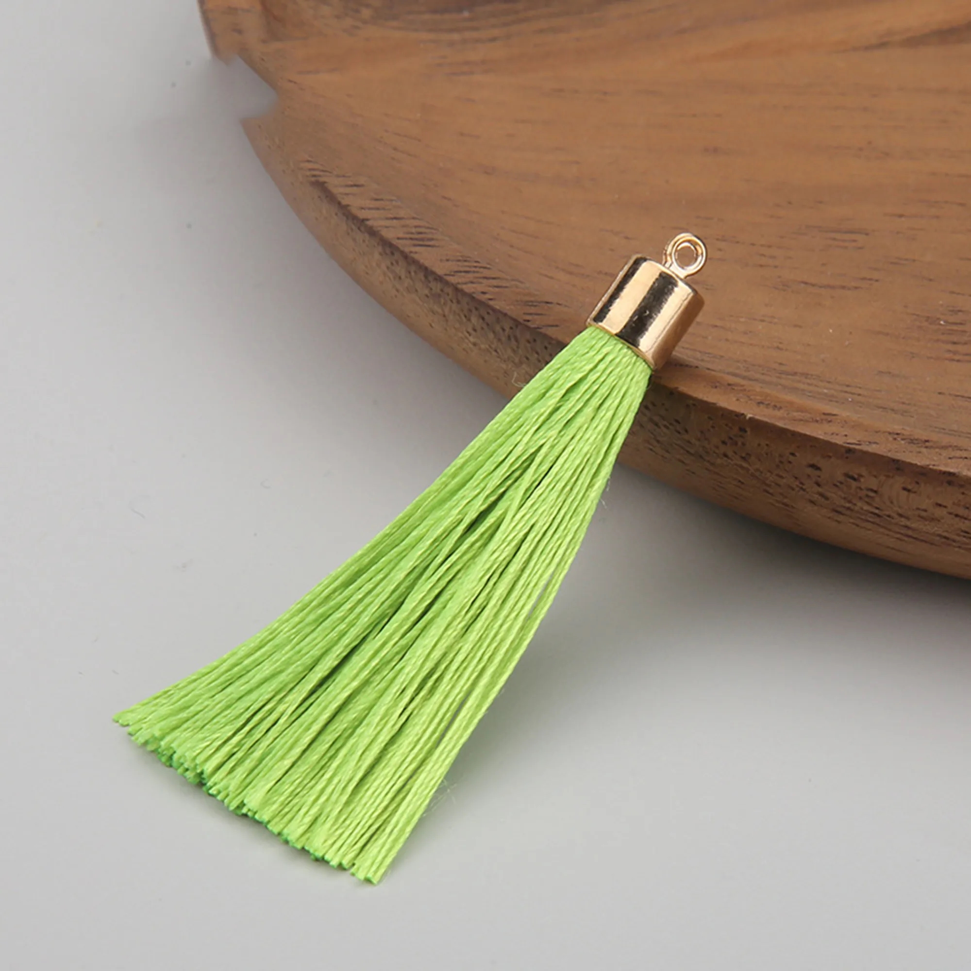 Custom Logo Metal Cap Tassel Accessory 3